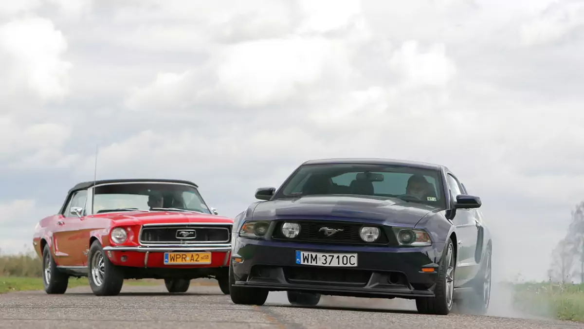 Ford Mustang I kontra Mustang V: klub koni mechanicznych