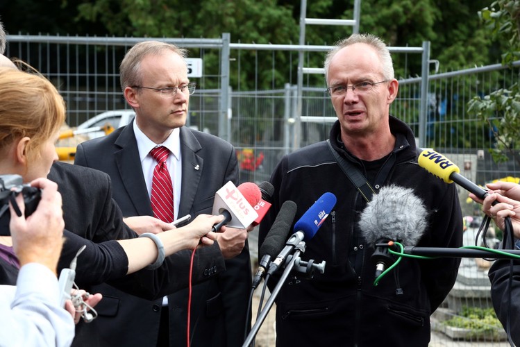 Ekshumacje na 'Łączce' na Powązkach