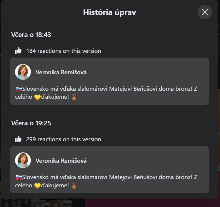 Remišovej sa podaril poriadny trapas.