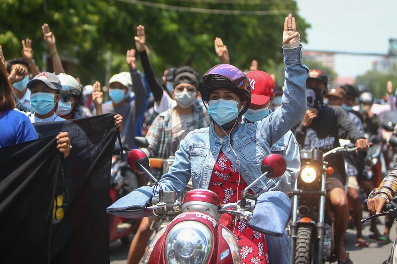 Protesti u Mjanamaru