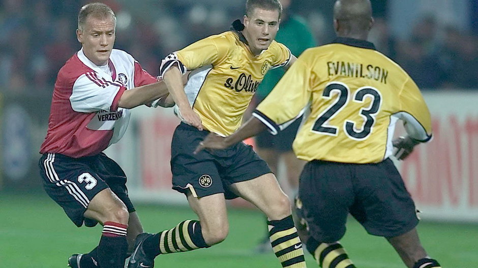 Tomasz Rząsa (Feyenoord), Evanilson i Lars Ricken (Borussia Dortmund)