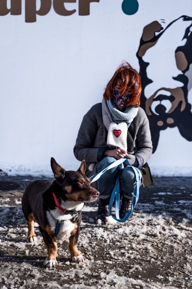 Rasowy Kundel. Charytatywny mural powstał w centrum Warszawy!