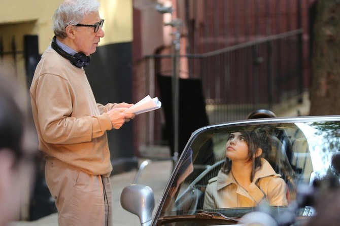 Selena Gomez i Vudi Alen ovih dan au Njujorku snimaju film "Timothée Chalamet"