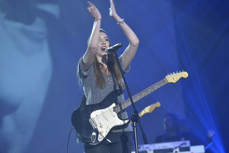 Bianka Jackowska podczas koncertu 'Pejzaż bez Ciebie'