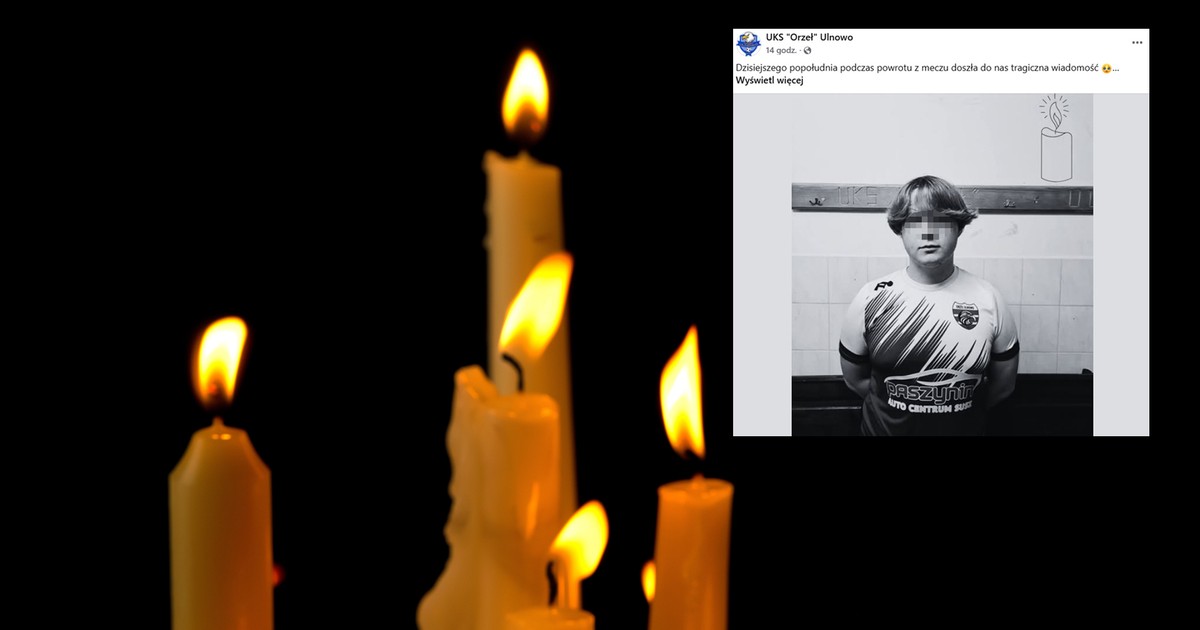 Tragedia pod Suszem. Zginął 19-letni piłkarz, jego pasażerka walczy o życie. "To nie tak powinno być"