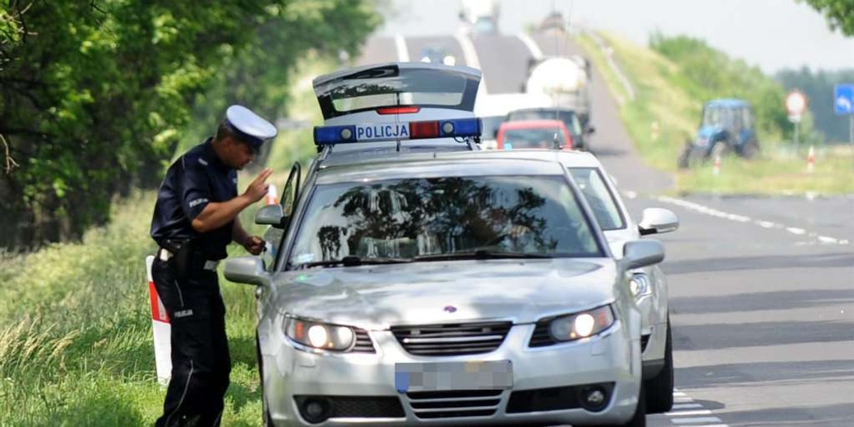 Policja złapała Kaczyńskiego