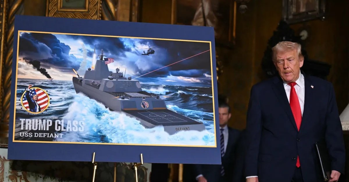 Złoty pancernik Trumpa! Czy USA zbudują najdroższy okręt w historii?