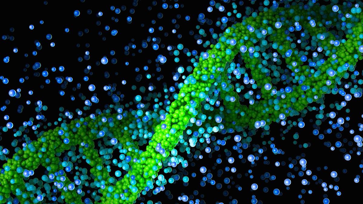 DNA molecule, illustration