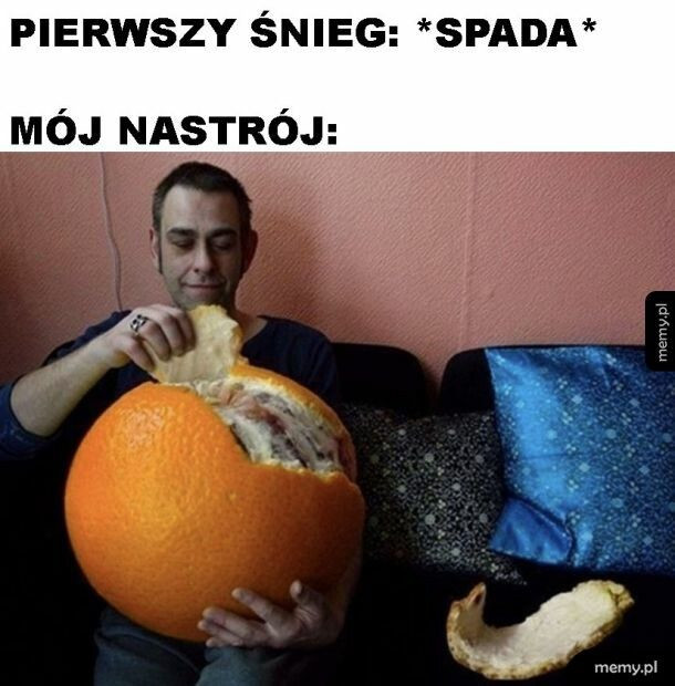 Najlepsze memy o pierwszym śniegu