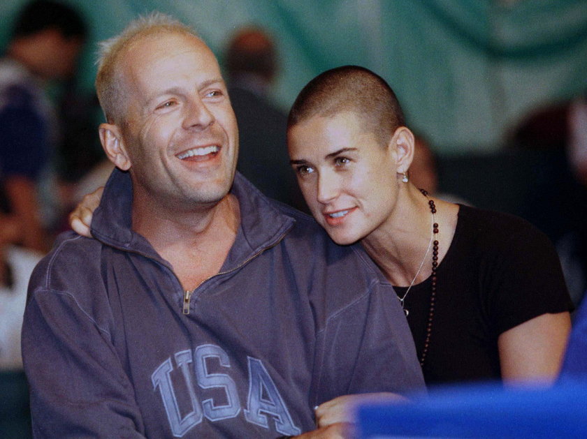Demi Moore i Bruce Willis