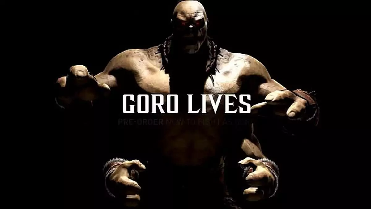 Mortal Kombat X: Goro też dostał swój zwiastun