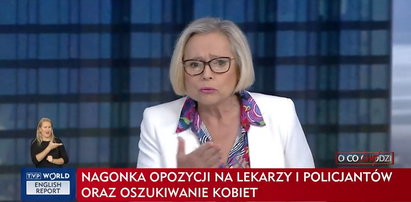 Gorąco w TVP. Wicemarszałek Sejmu oburzona zachowaniem prowadzącej. "Szambo wybiło"