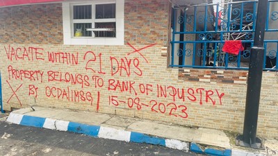 Part of the  All Seasons Hotel Premises belonging to Evangelist Mike Ikeokwu was recently demolished. [Daily Trust]