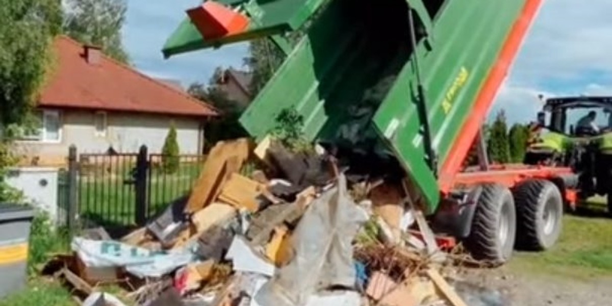 Pozbył się śmieci w lesie. TikToker wymierzył mu sprawiedliwość.