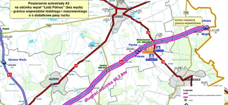 Autostrada A2 dostanie trzeci pas, to koniec z wyprzedzaniem się ciężarówek