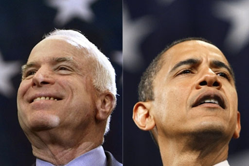 JOHN MCCAIN BARACK OBAMA McCainObama