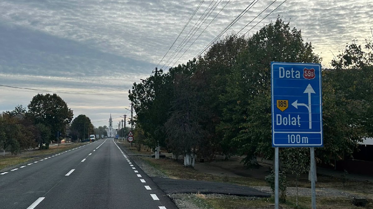 Muncitorii au lucrat ziua, noaptea și în weekend, iar 30 de km de pe DN59B din Timiș vor fi gata înainte de termen