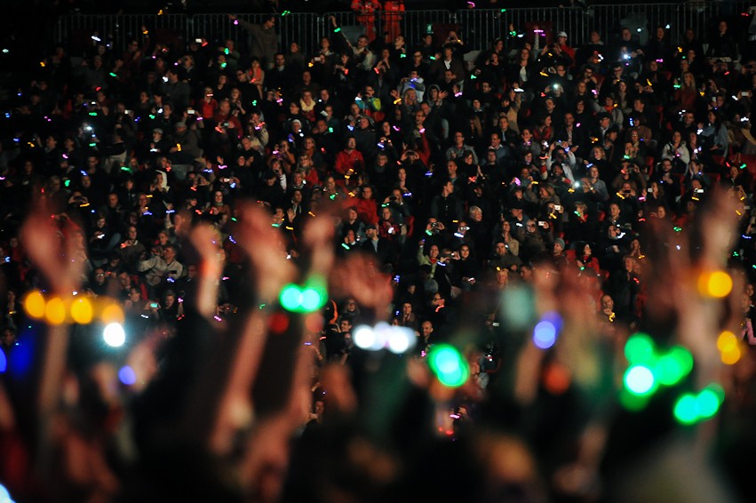 Coldplay w Warszawie (fot. Artur Rawicz/Onet.)