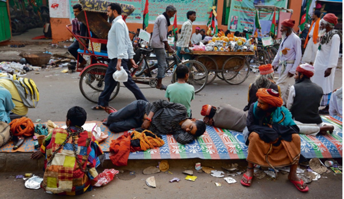 Chandni Chowk – jeden z najstarszych i najbardziej zatłoczonych rynków w północnym Delhi