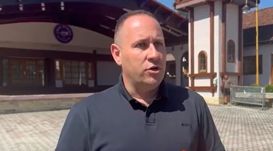 Milija Milenković, predsednik opštine Lučani