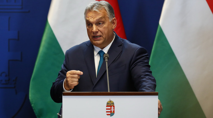 Orbán Viktor a Kossuth Rádióban adott interjút/ Fotó: Fuszek Gábor