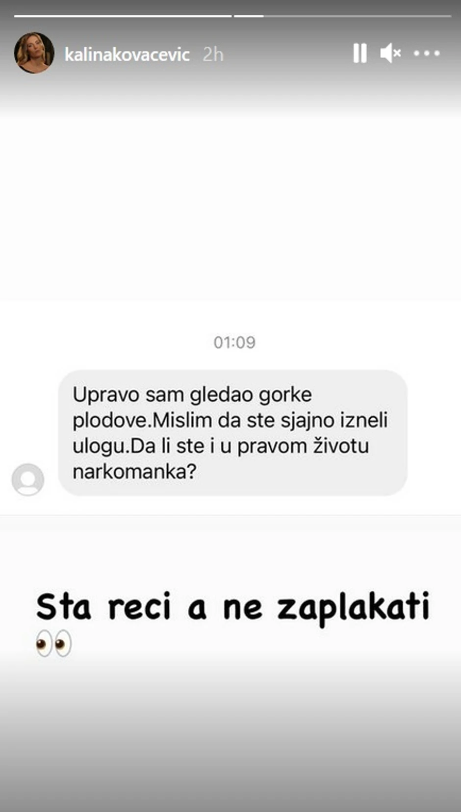 Kalina Kovačević - objava