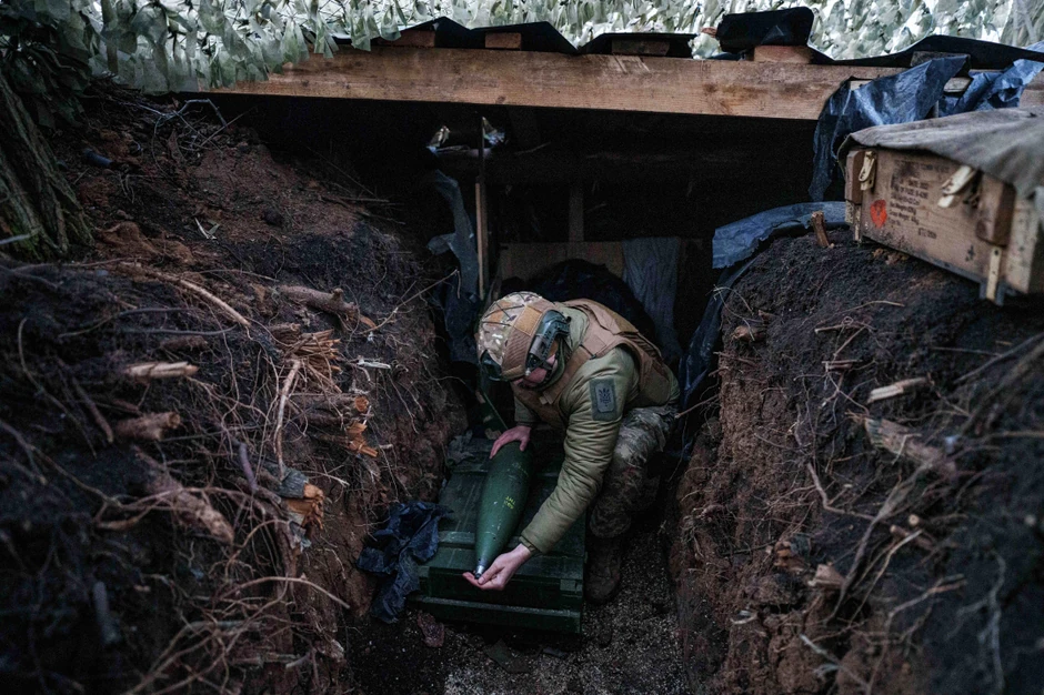 Ukrajinska vojska puca na ruske položaje kod Pokrovska 20. januara