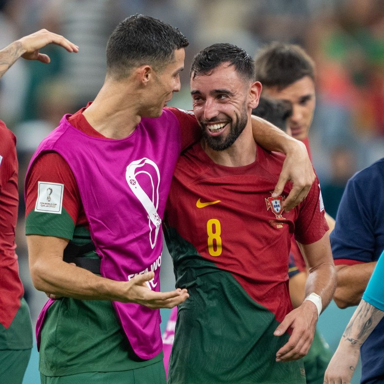 Bruno Fernandes has become Portugal's successor to Ronaldo