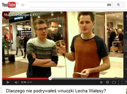 "Dlaczego nie podrywałeś wnuczki Wałęsy?" Odpowiedź była zaskakująca [WIDEO]