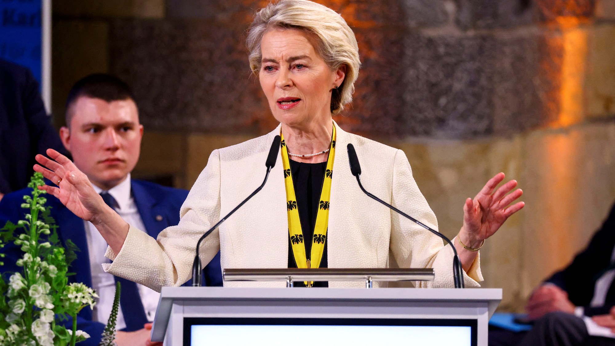 Predsedníčka Európskej komisie Ursula von der Leyenová, REUTERS/Thilo Schmuelgen