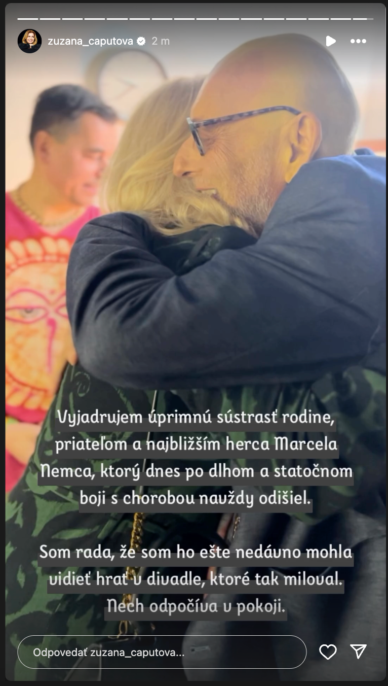 Prezidentka Zuzana Čaputová sa rozlúčila s Marcelom Nemcom.