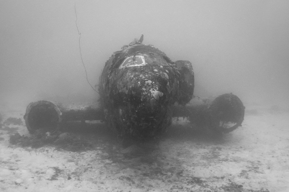 Podwodny cmentarz samolotów