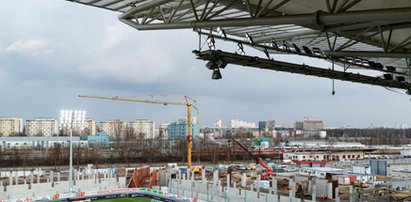 Koronawirus nie spowolnił prac. Na stadionie ŁKS powstają brakujące trybuny