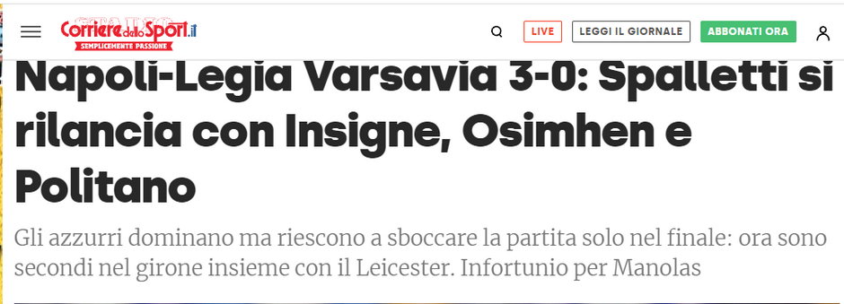 Corriere dello Sport