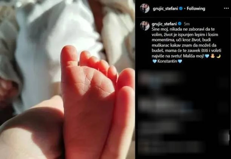 Stefani Grujić, objava