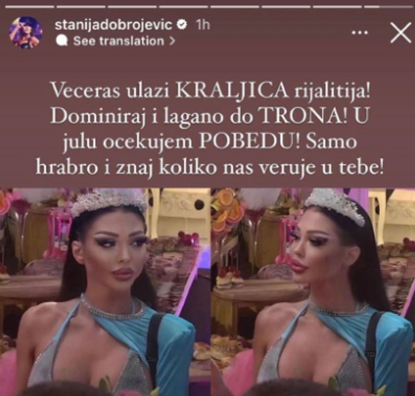 Stanija se obratila Maji