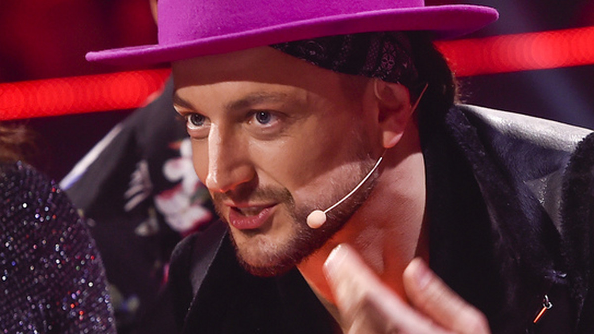 Baron na planie "The Voice of Poland 10"