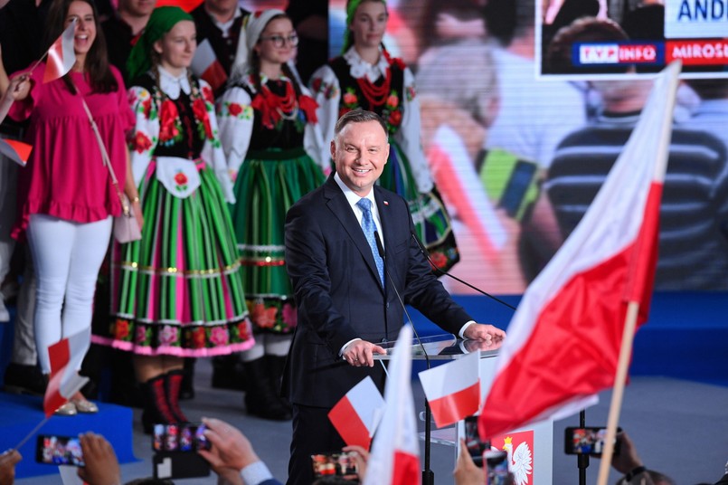 Andrzej Duda ze sztabu