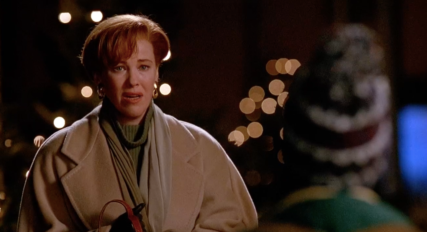 Herečka Catherine O'Hara vo filme Sám doma 2. 