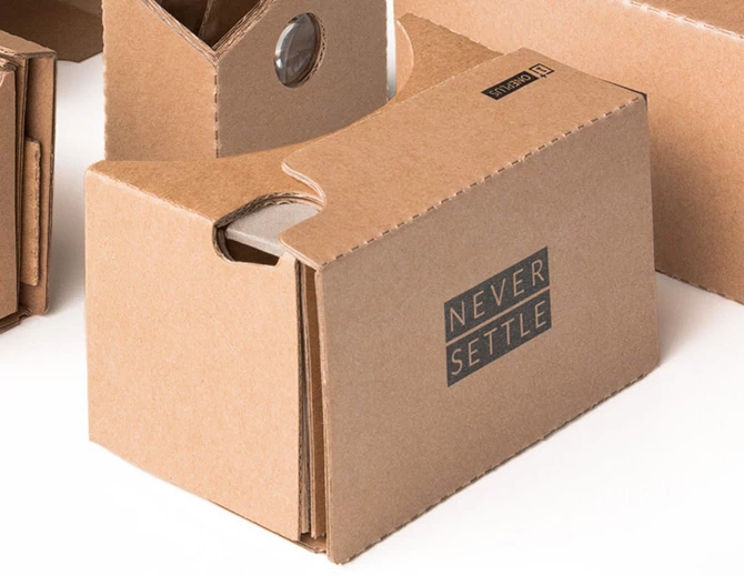OnePlus Cardboard - według zapewnień firmy mają być lepsze od podobnego produktu Google