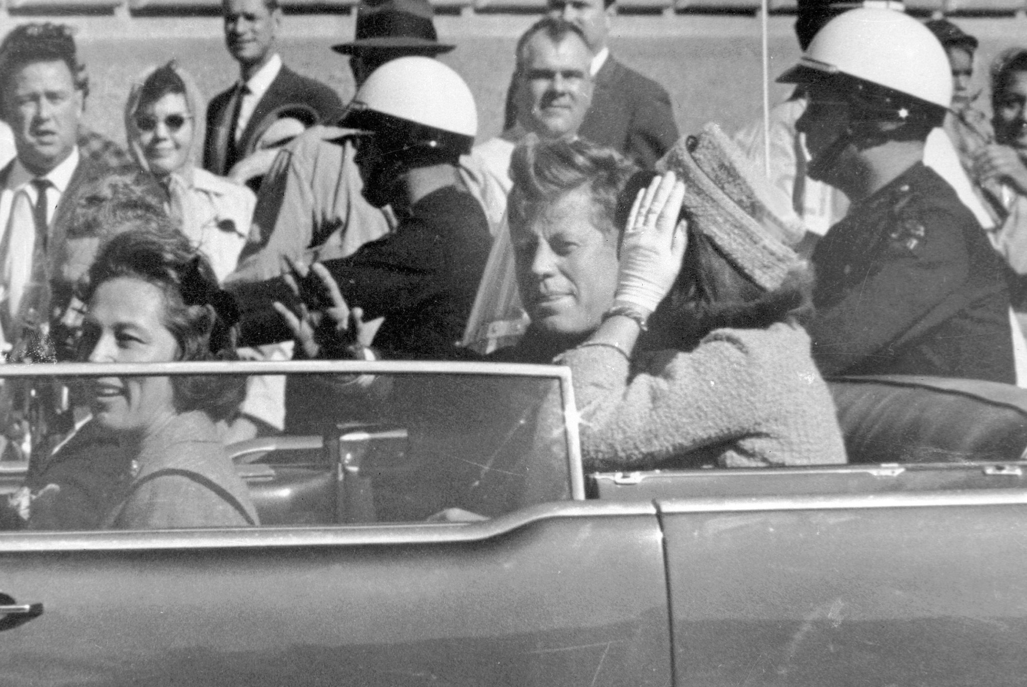 Bývalý prezident USA  John F. Kennedy.