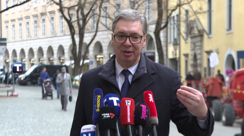 Aleksandar Vučić u Minhenu