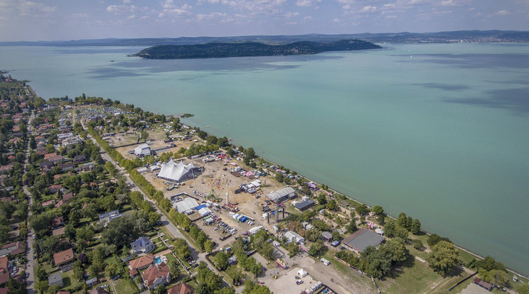 Zamárdi a Balaton egyik legkedveltebb települése /Fotó: MTI Ruzsa István