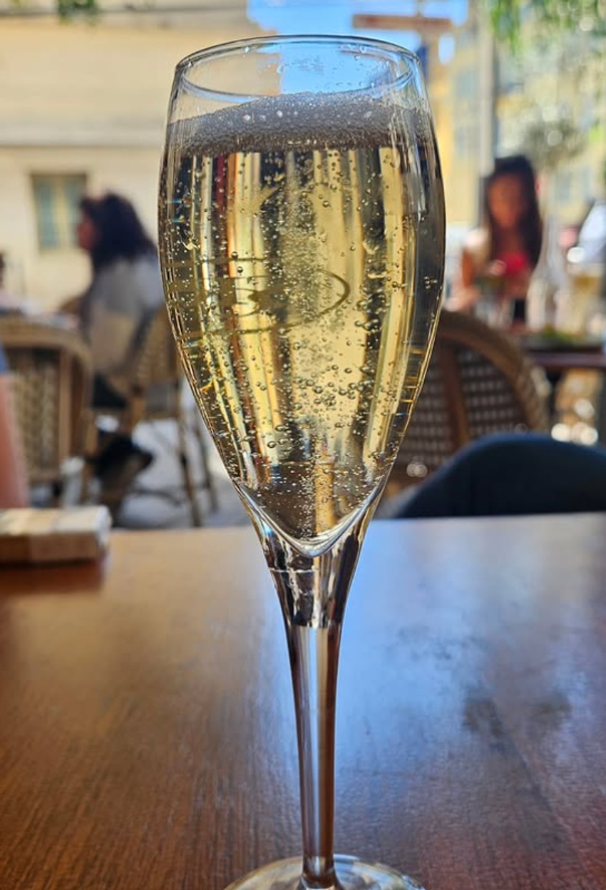 Adriana Čortan sa mužem u Francuskoj