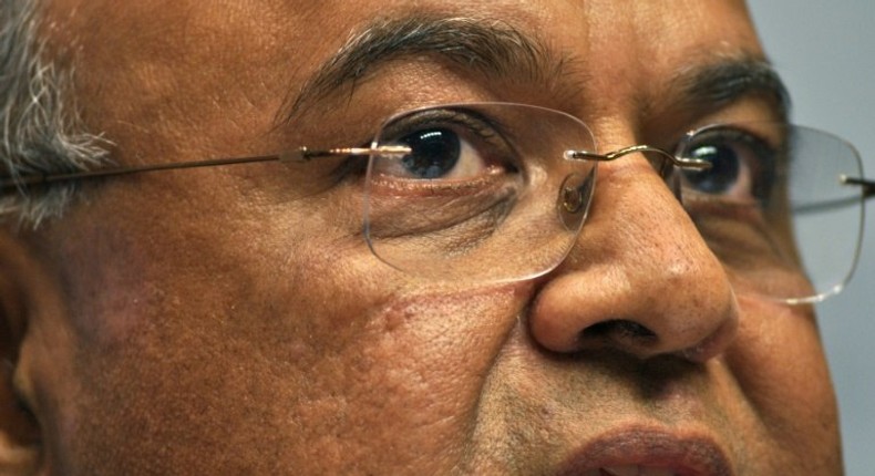 The South African rand plunged five percent after respected finance minister Pravin Gordhan was fired, fuelling fears of a split in the ruling African National Congress