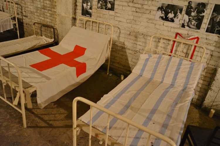 Powstańczy szpital polowy w Warszawie