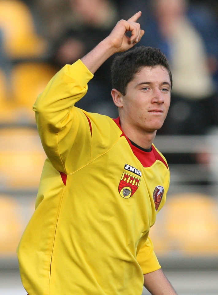 Robert Lewandowski w 2007 roku