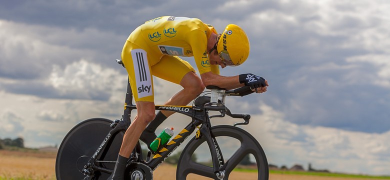 Bradley Wiggins złamał nogę na... planie filmowym