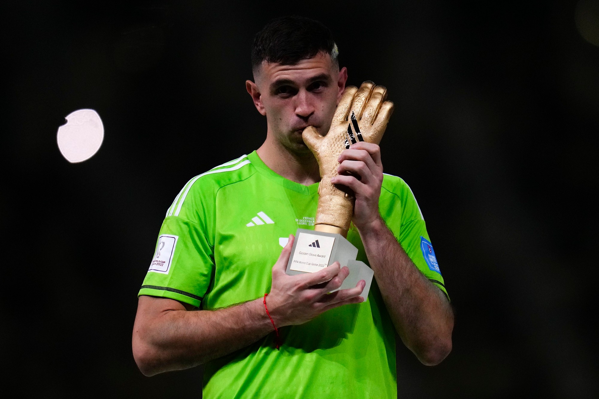 Argentínsky brankár Emiliano Martinez. 