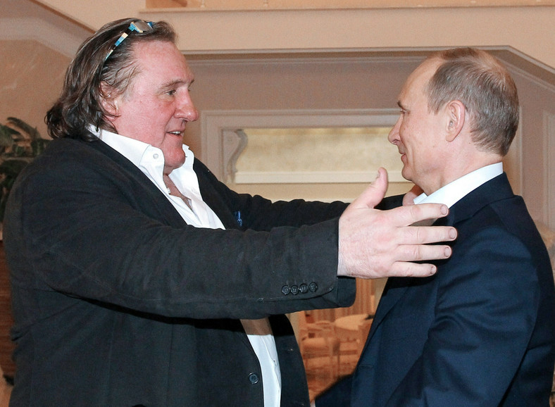 Gerard Depardieu i Władimir Putin [styczeń 2013]